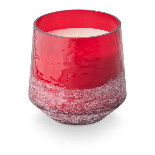 Illume Baltic Glass Candle | Cranberry Currant