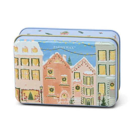 Paddywax Christmas Tin 5 oz Gingerbread & Vanilla