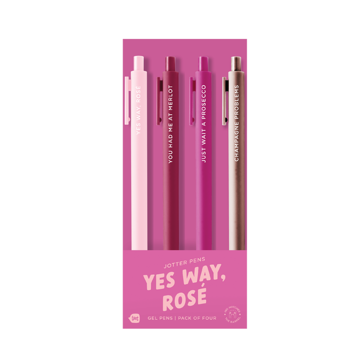 Jotter 4 Pack | Yes Way Rose