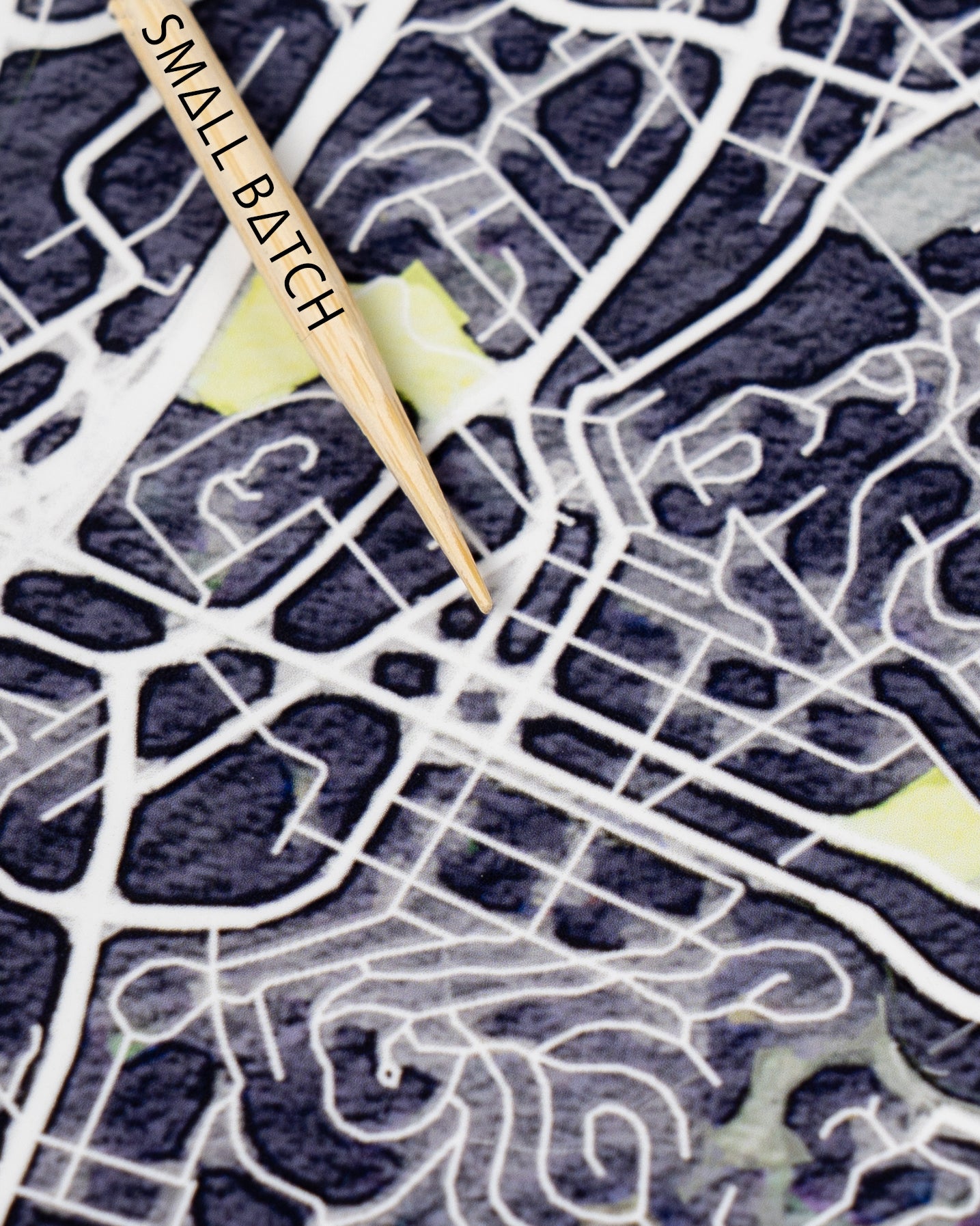 La Mesa City Map Print 11x14 | Gray