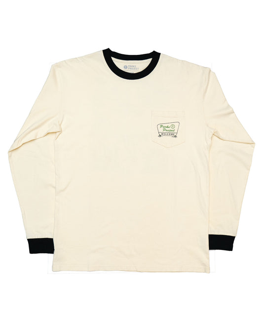 National Park Welcome Long Sleeve Ringer Tee