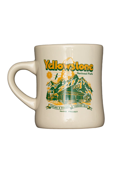Yellowstone Road Trip Diner Mug