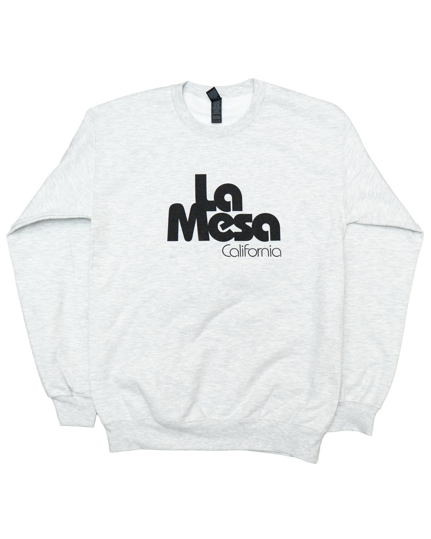 Small Batch La Mesa Crewneck | Ash Gray