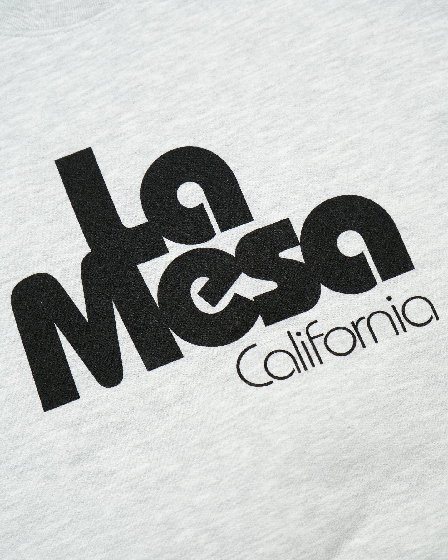 Small Batch La Mesa Crewneck | Ash Gray