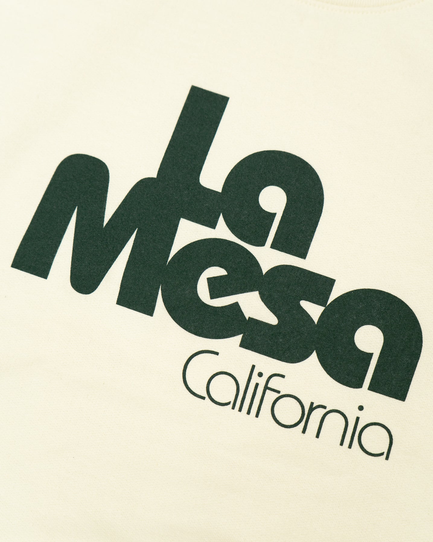 Small Batch La Mesa Crewneck | Cream