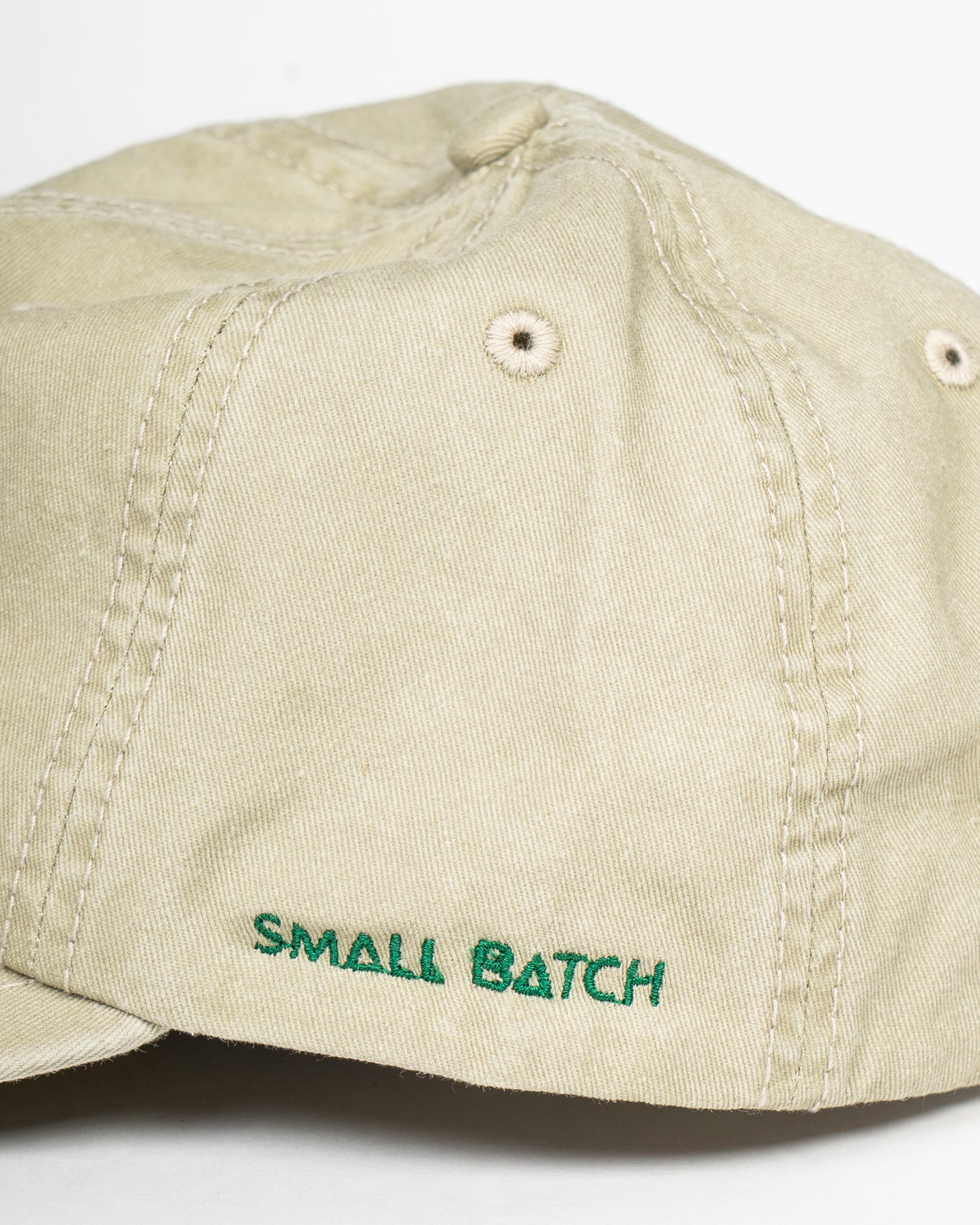 Small Batch Heritage La Mesa Hat | Ivory and Forest Green