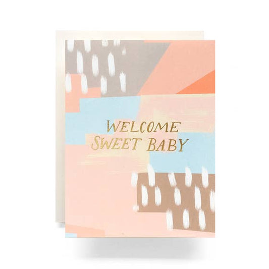 Abstract Baby Greeting Card