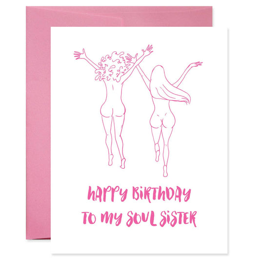Soul Sister Birthday Card