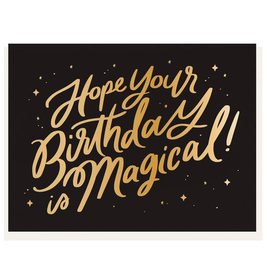 Magical Birthday Birthday Card