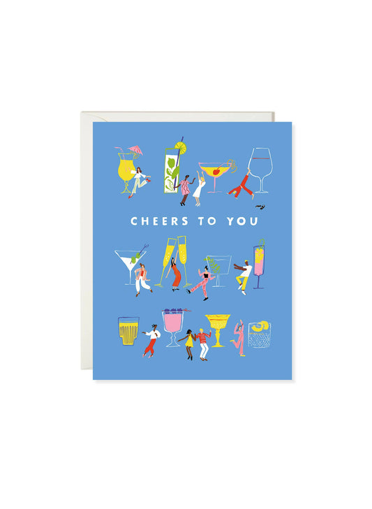 Cocktail Congrats Card