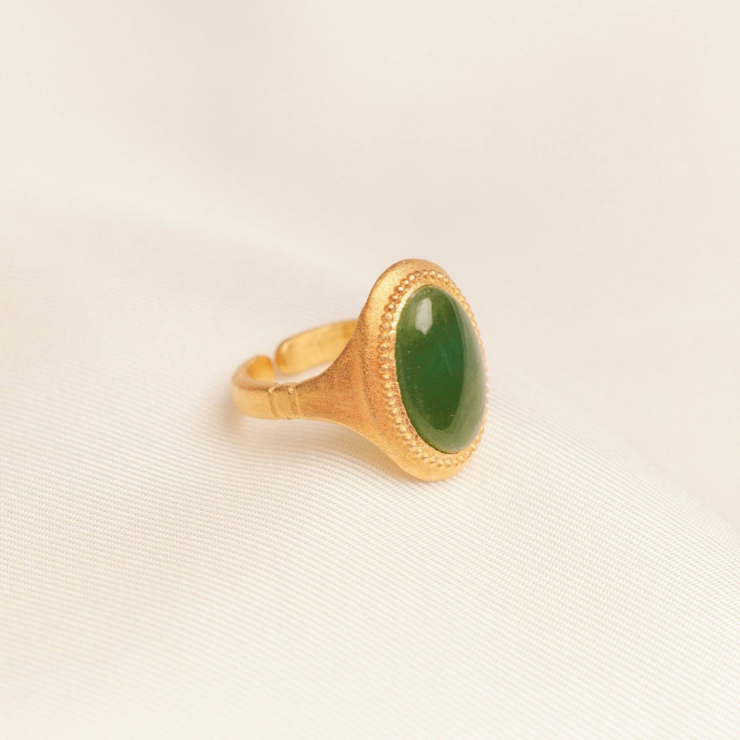 Bal II Green Ring | Jewelry Gold Gift Waterproof