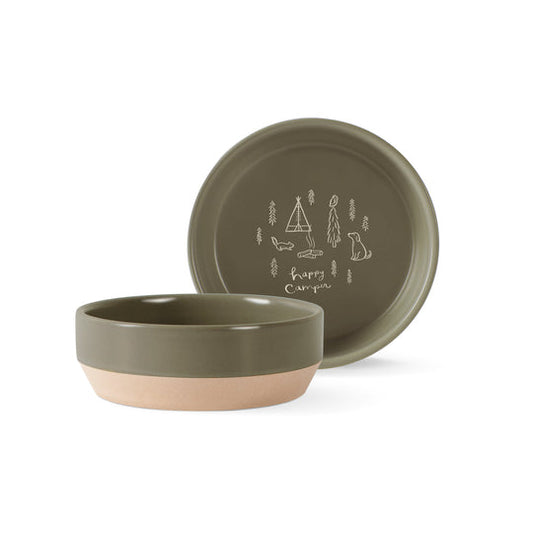 Happy Camper Pet Bowl