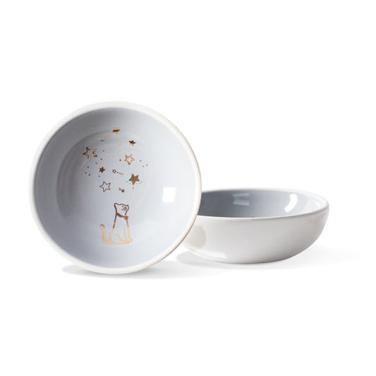 Cat Celestial Round Trinket Dish