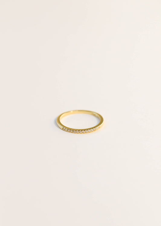 Ring - Half Pavé: 8