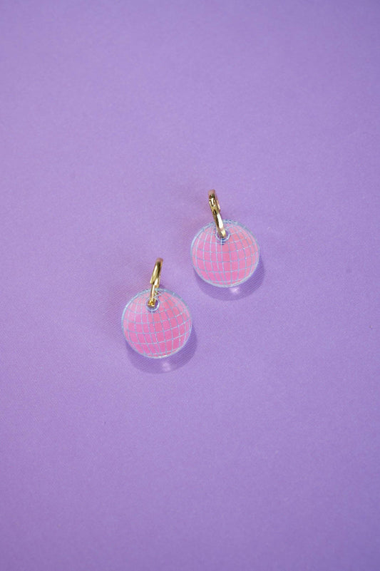 Mini Disco Ball Hoops
