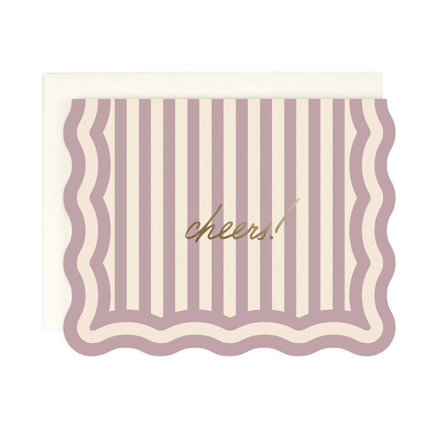 Cheers! Striped Congrats Card