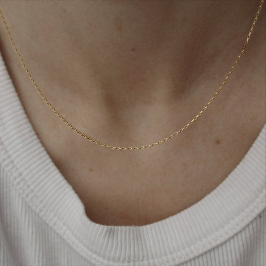 COCO CHAIN: 14KT GOLD FILLED / 18"