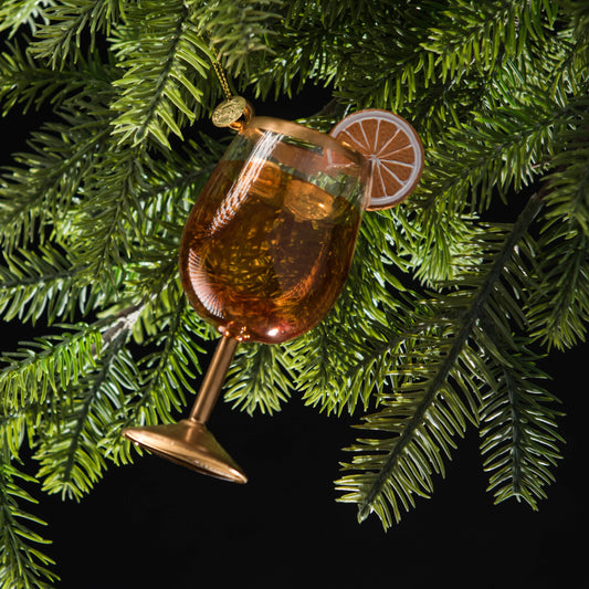 Cocktail Christmas Ornament - Multipack: 20 units, 5 designs