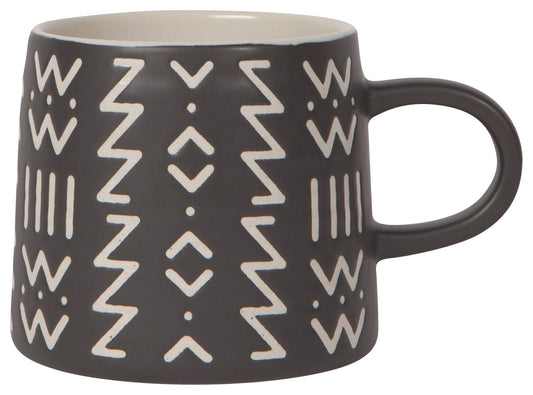 Danica Studio Ziggy Imprint Stoneware Mugs 12 oz