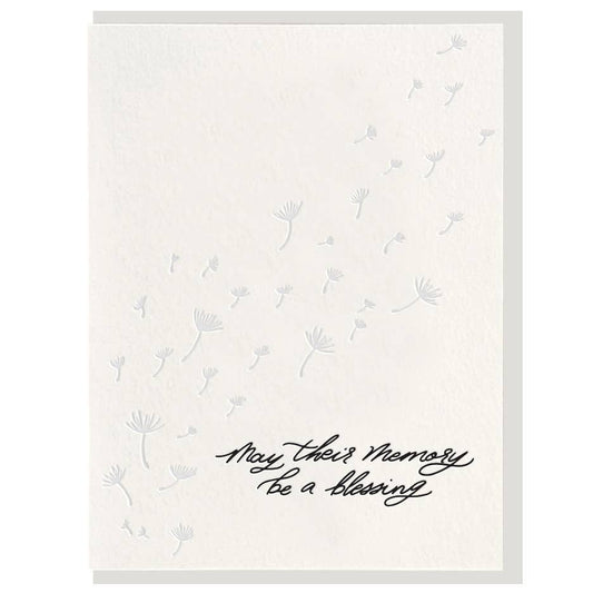 Blessing Sympathy Card