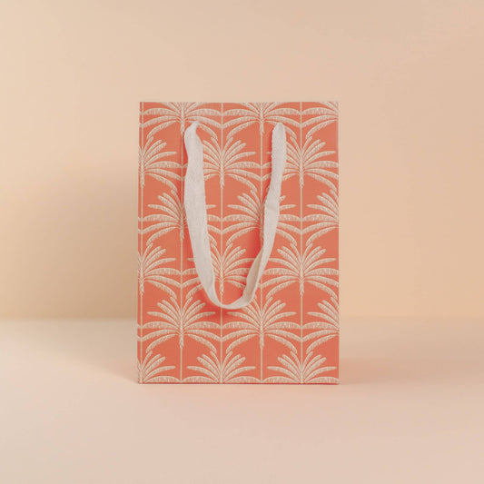 Palm print small gift bag