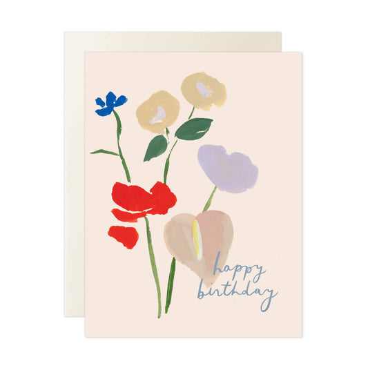 Happy Birthday Bouquet Card