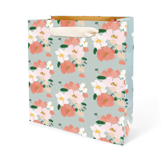 Coral Blooms Gift Bag: Standard
