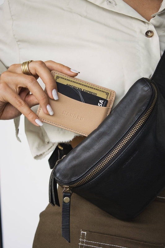 Cardholder Luxe - Sand