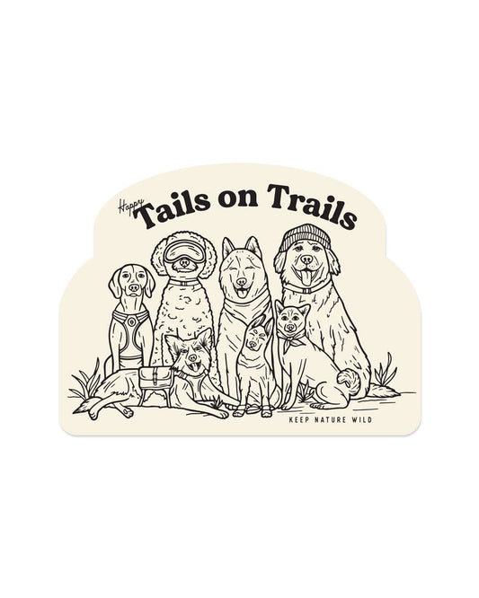 Happy Tails | Sticker