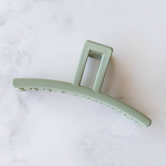 Matte Ader Hair Claw Clip | Sage