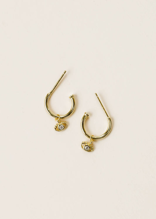 Golden Hoop - Evil Eye