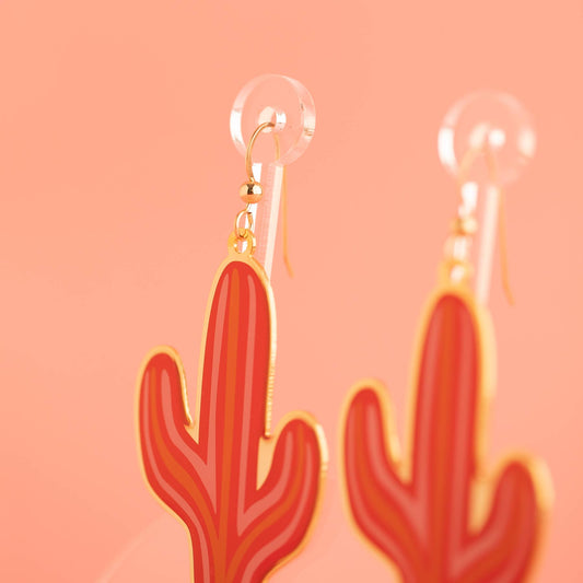 Cactus Earrings with Gabby Zapata: Hook