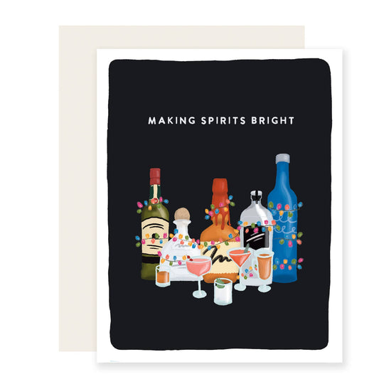 Making Spirits Bright | Season's Greeting Card: Single