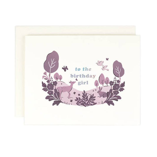 Birthday Girl Birthday Card