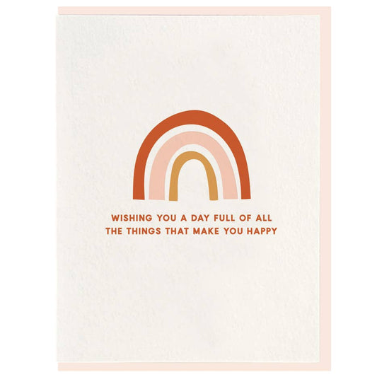 Rainbow Birthday Card